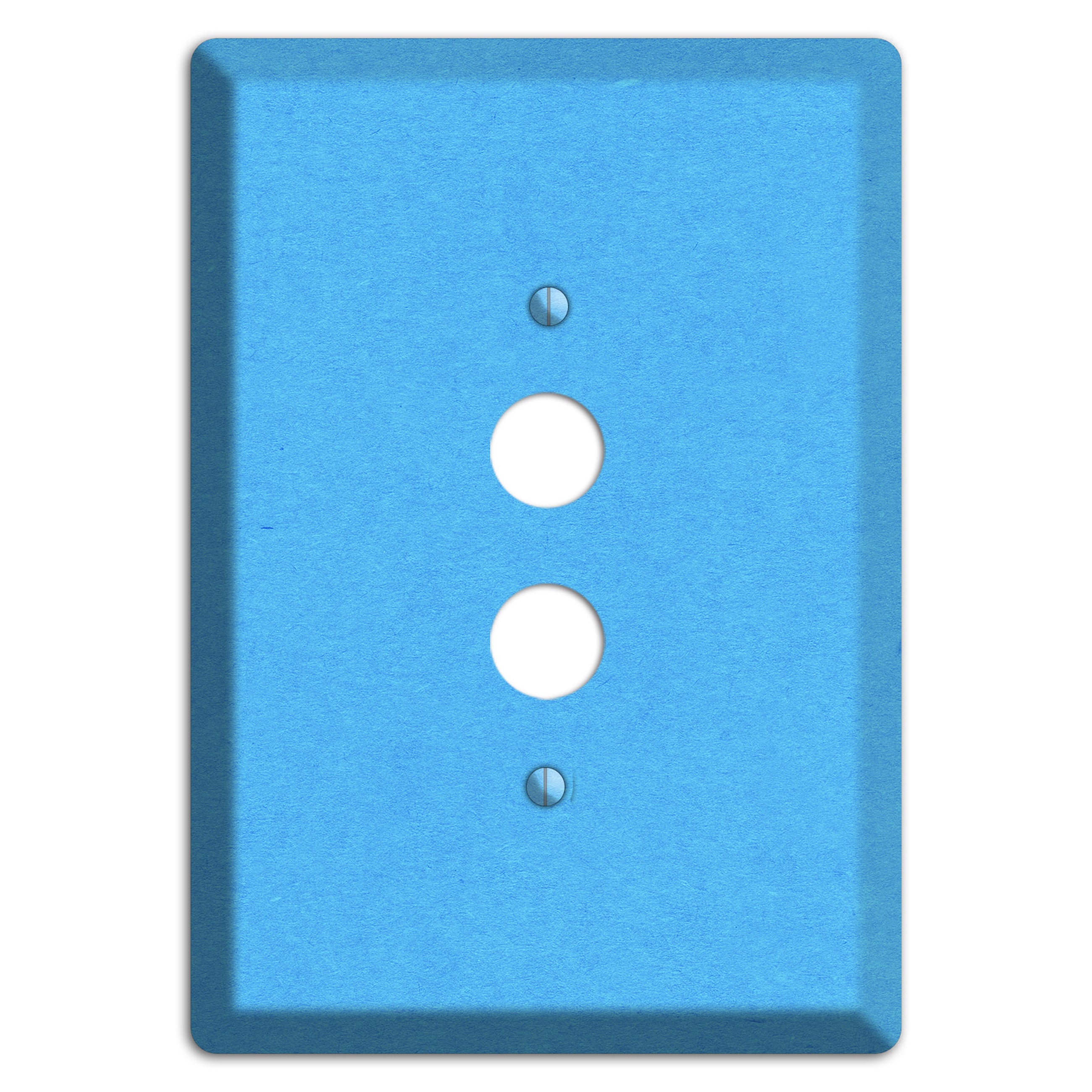 Maya Blue Kraft 1 Pushbutton Wallplate
