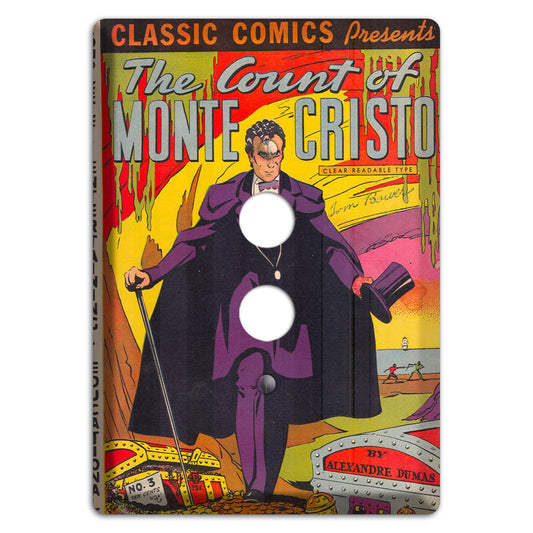 Monte Cristo Vintage Comics 1 Pushbutton Wallplate