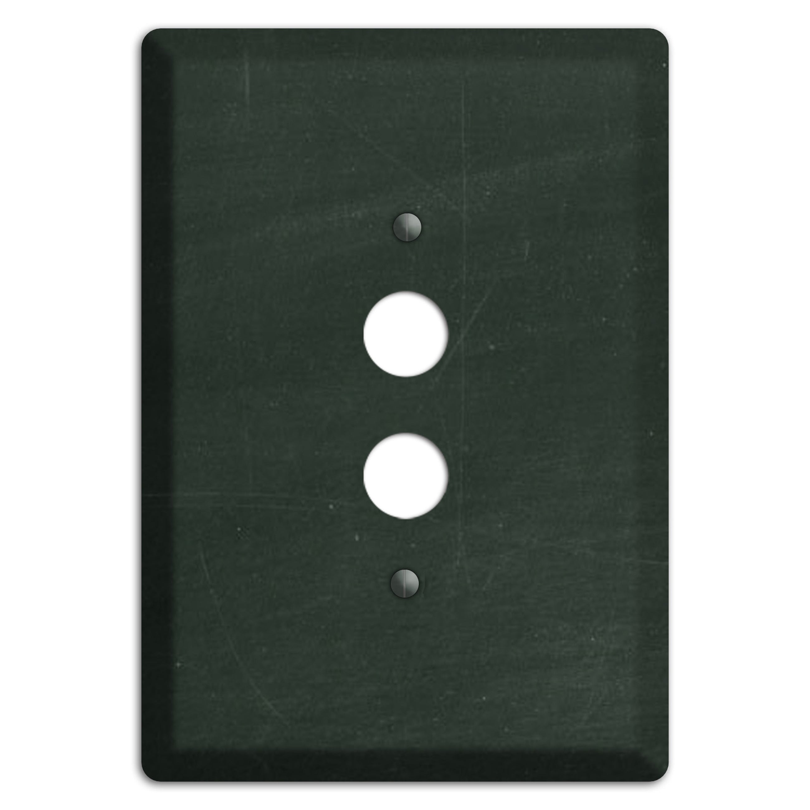 Chalk Black 1 Pushbutton Wallplate