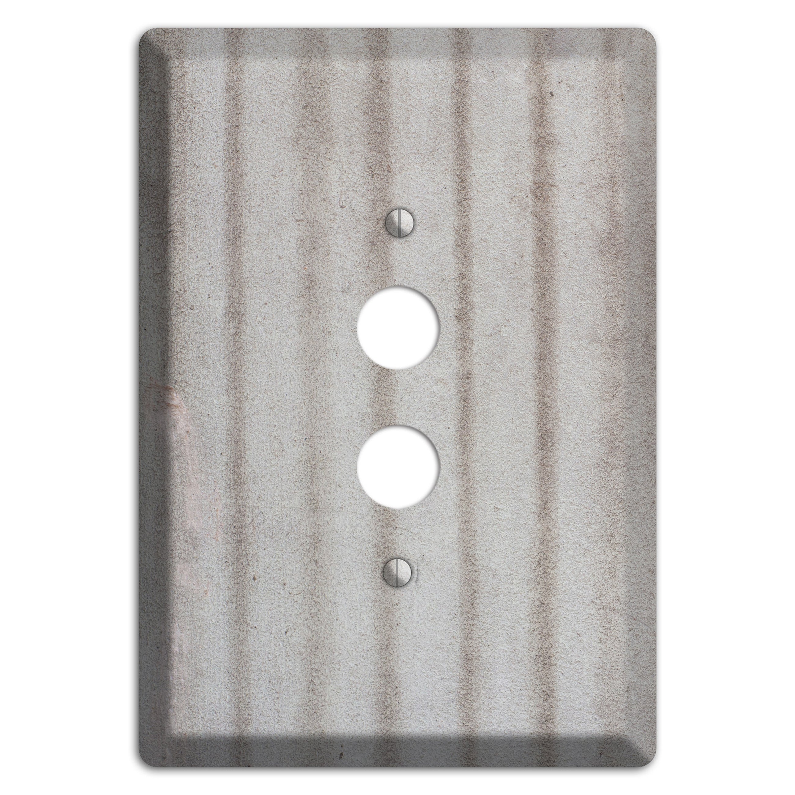 Old Concrete 2 1 Pushbutton Wallplate