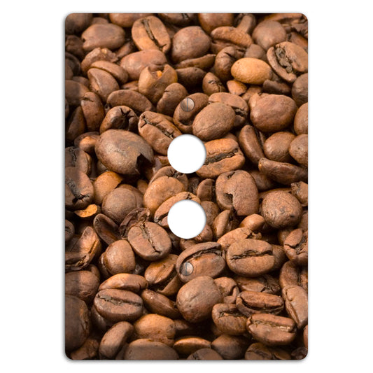 Coffee 1 Pushbutton Wallplate