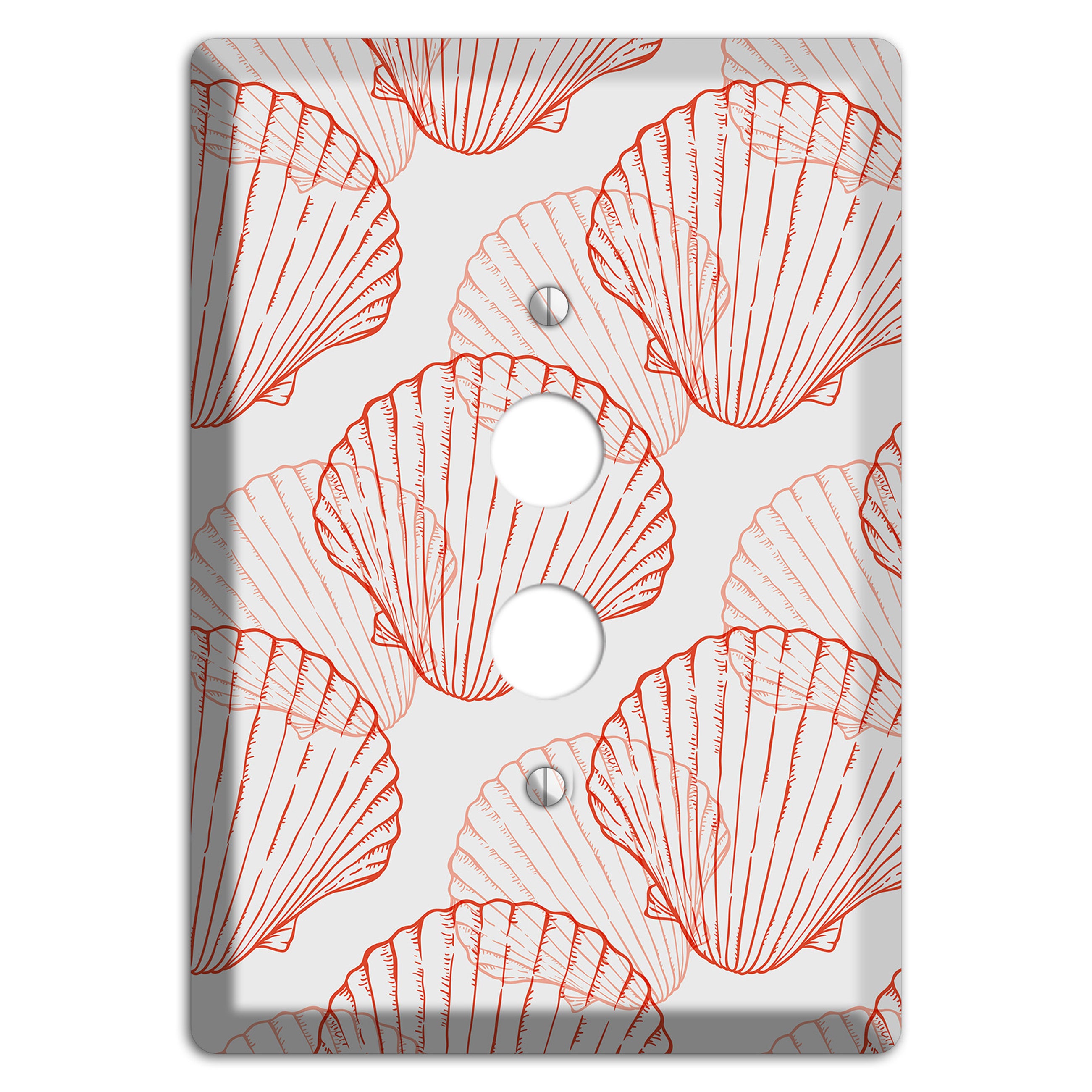 Shells 5 1 Pushbutton Wallplate