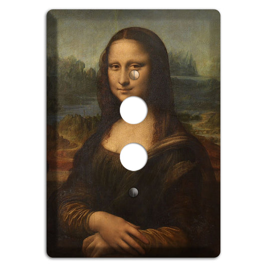 Da Vinci - Mona Lisa 1 Pushbutton Wallplate