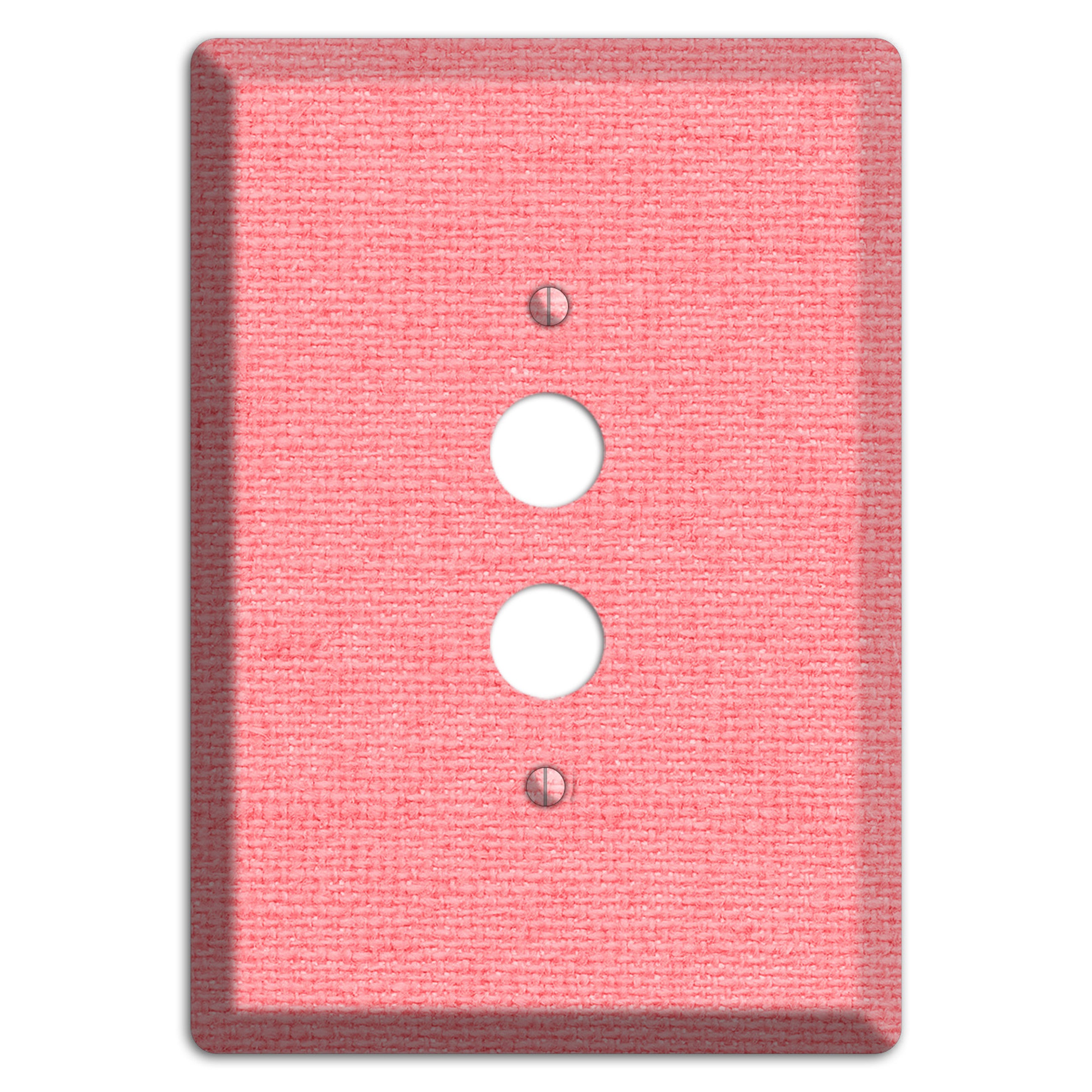 Sweet Pink Soft Coral 1 Pushbutton Wallplate