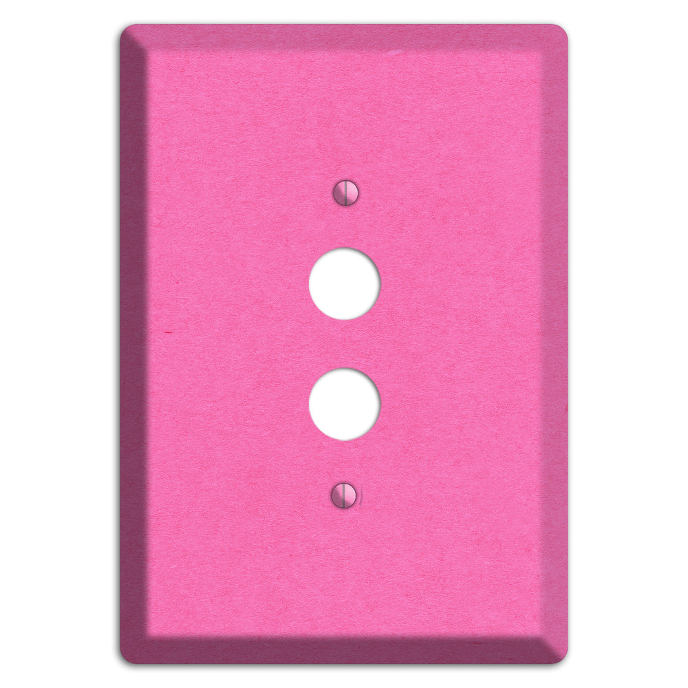 Persian Pink Kraft 1 Pushbutton Wallplate