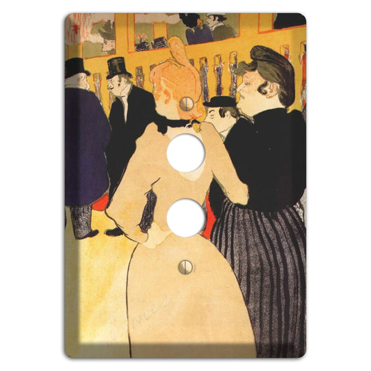 Mome Fromage Vintage Poster 1 Pushbutton Wallplate