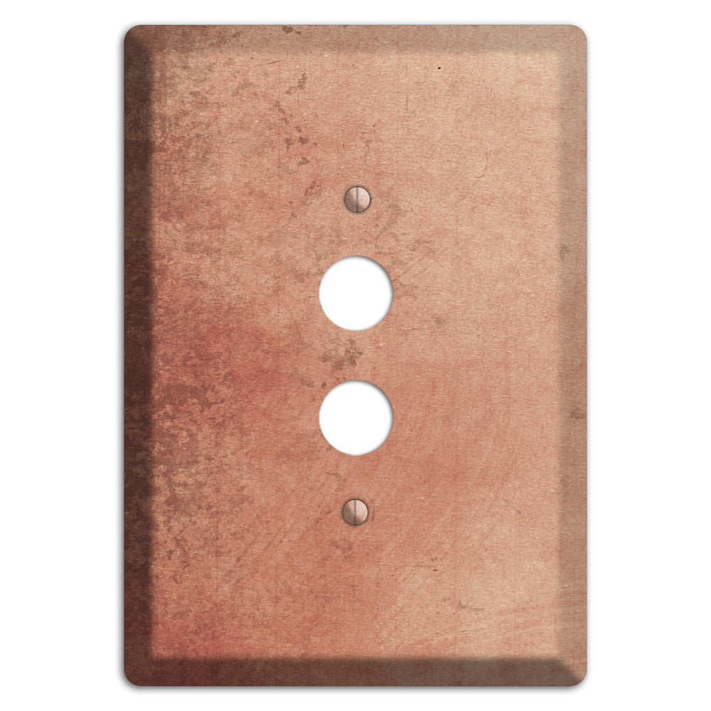 Tan Vintage Grunge 1 Pushbutton Wallplate