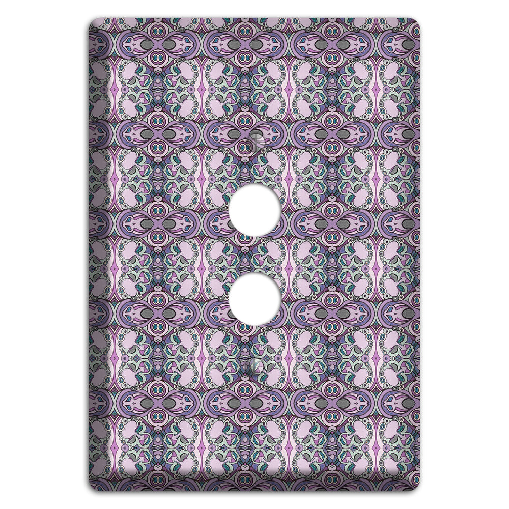 Pink Purple Sage Tapestry 1 Pushbutton Wallplate