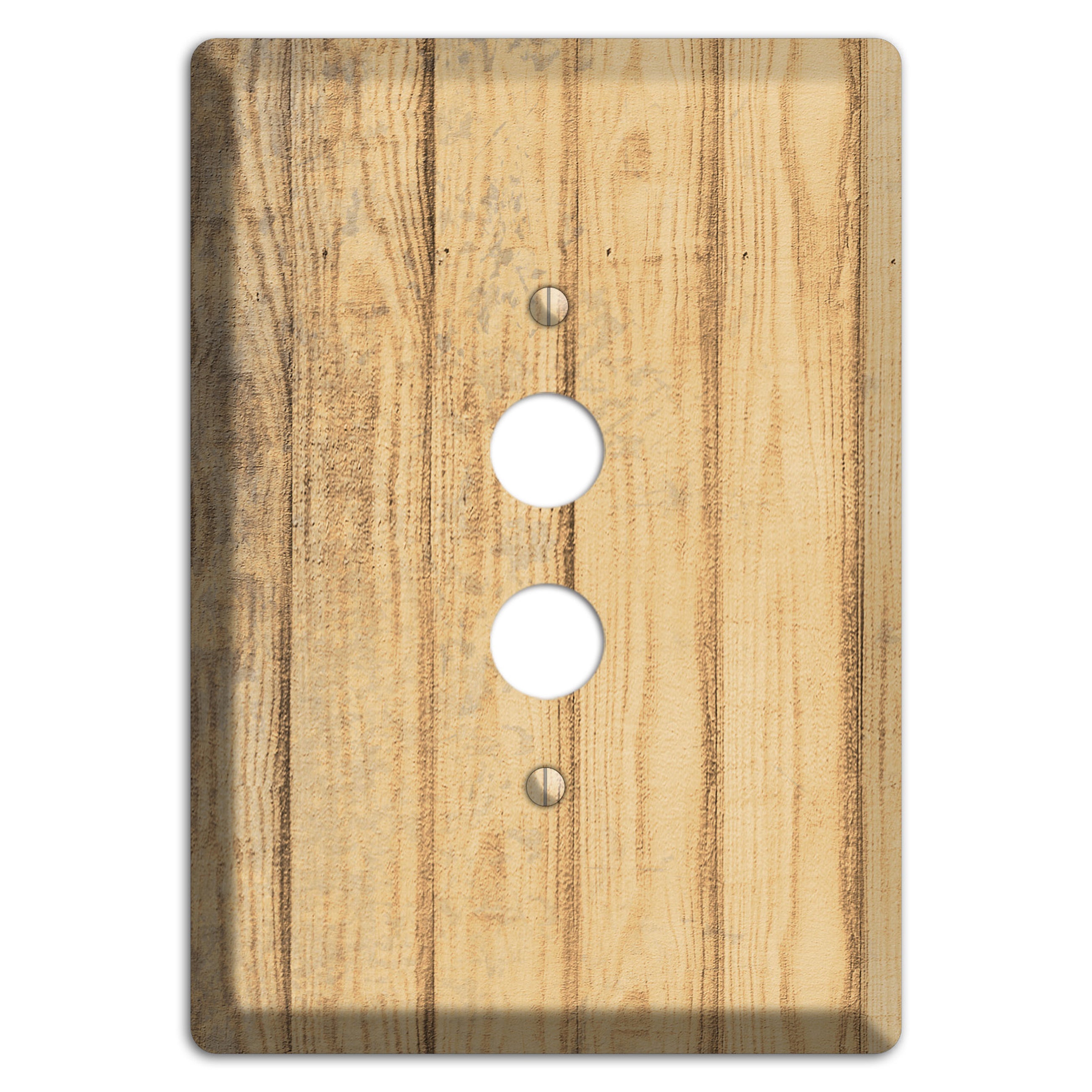 Twine Weathered Wood 1 Pushbutton Wallplate