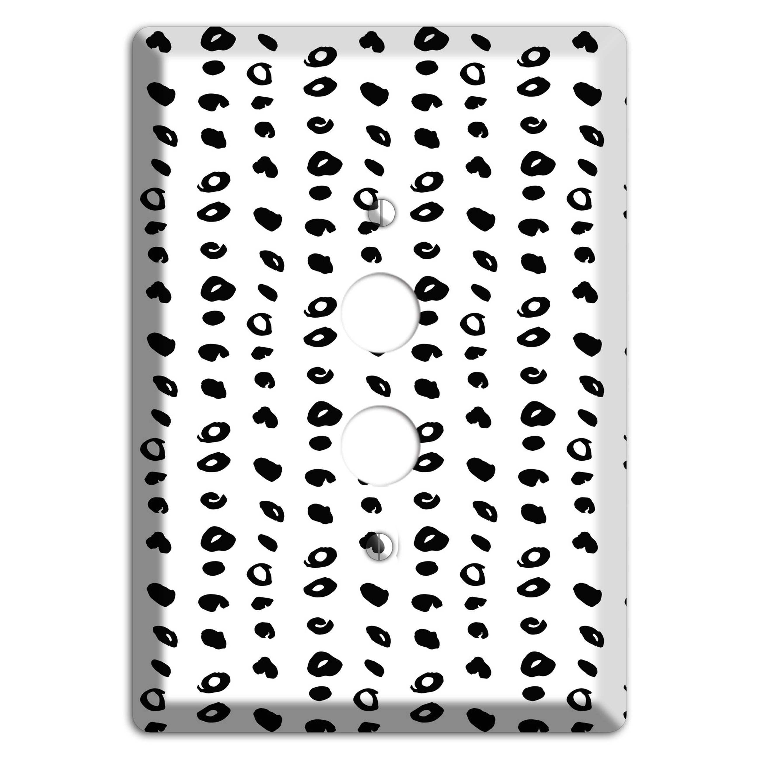 Ink Drops 10 1 Pushbutton Wallplate