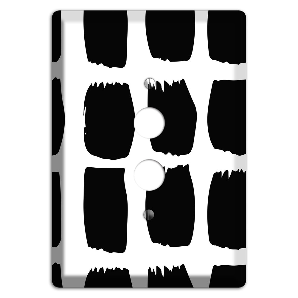 Ink Brushstrokes 7 1 Pushbutton Wallplate