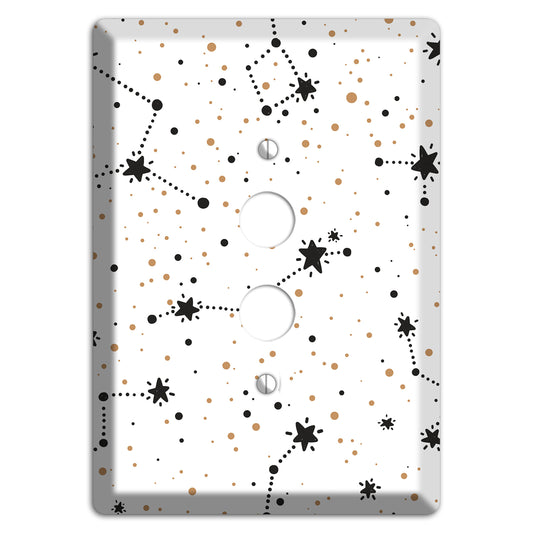 Constellations White 1 Pushbutton Wallplate