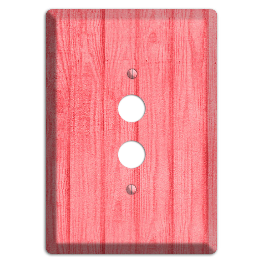 Geraldine Soft Coral 1 Pushbutton Wallplate