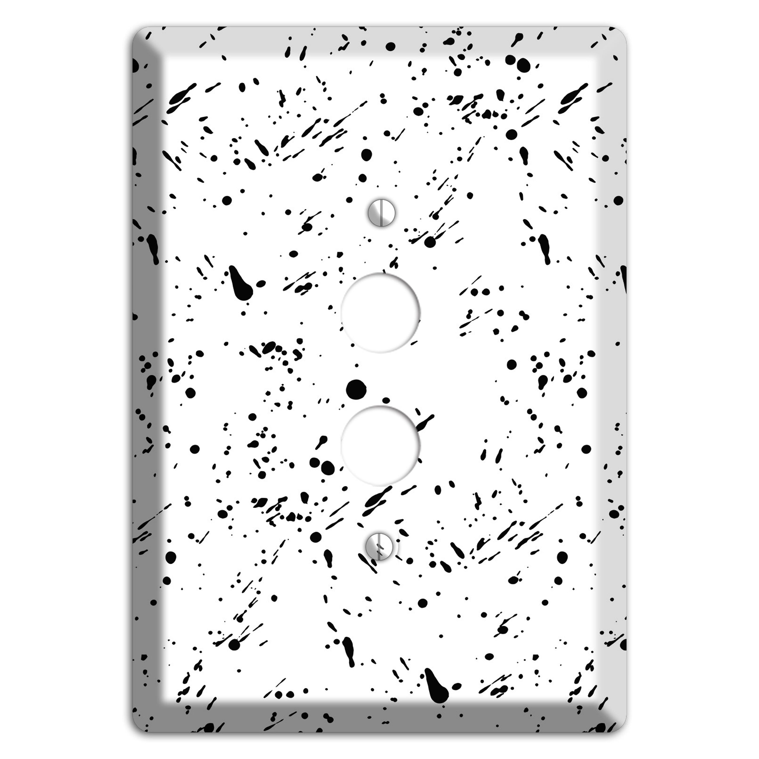 Ink Splash 10 1 Pushbutton Wallplate