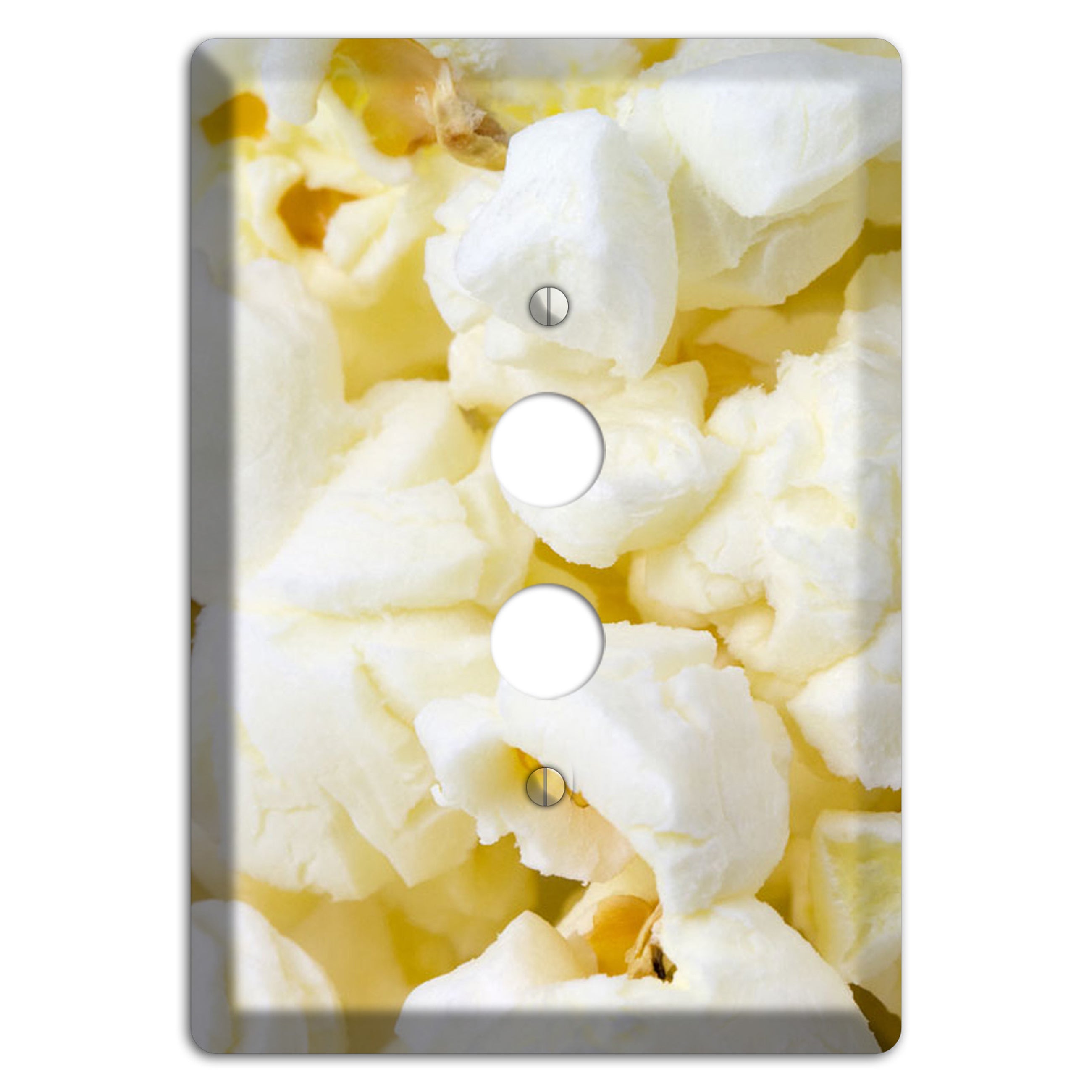 Popcorn 1 Pushbutton Wallplate