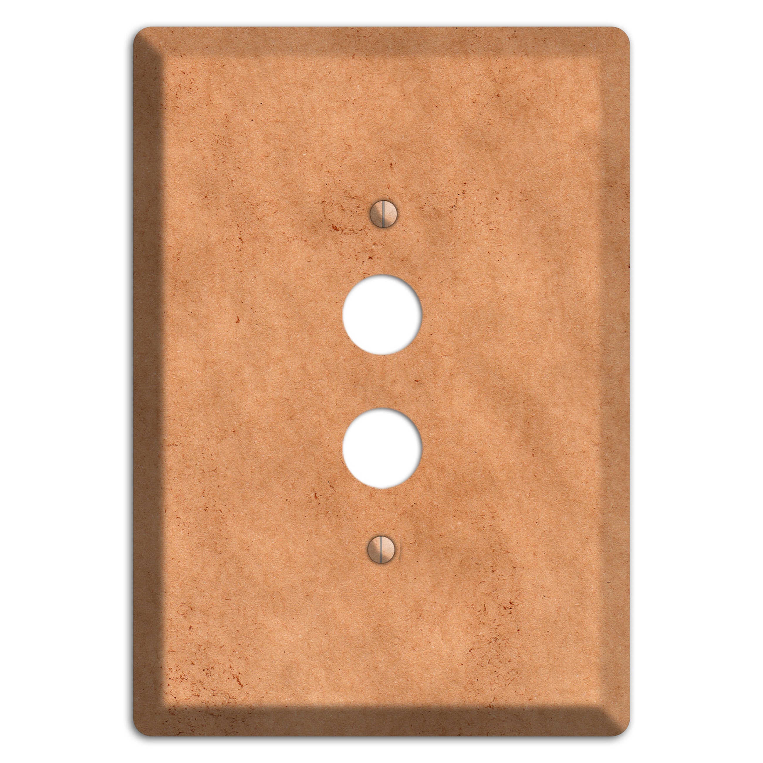 Aged Paper 7 1 Pushbutton Wallplate