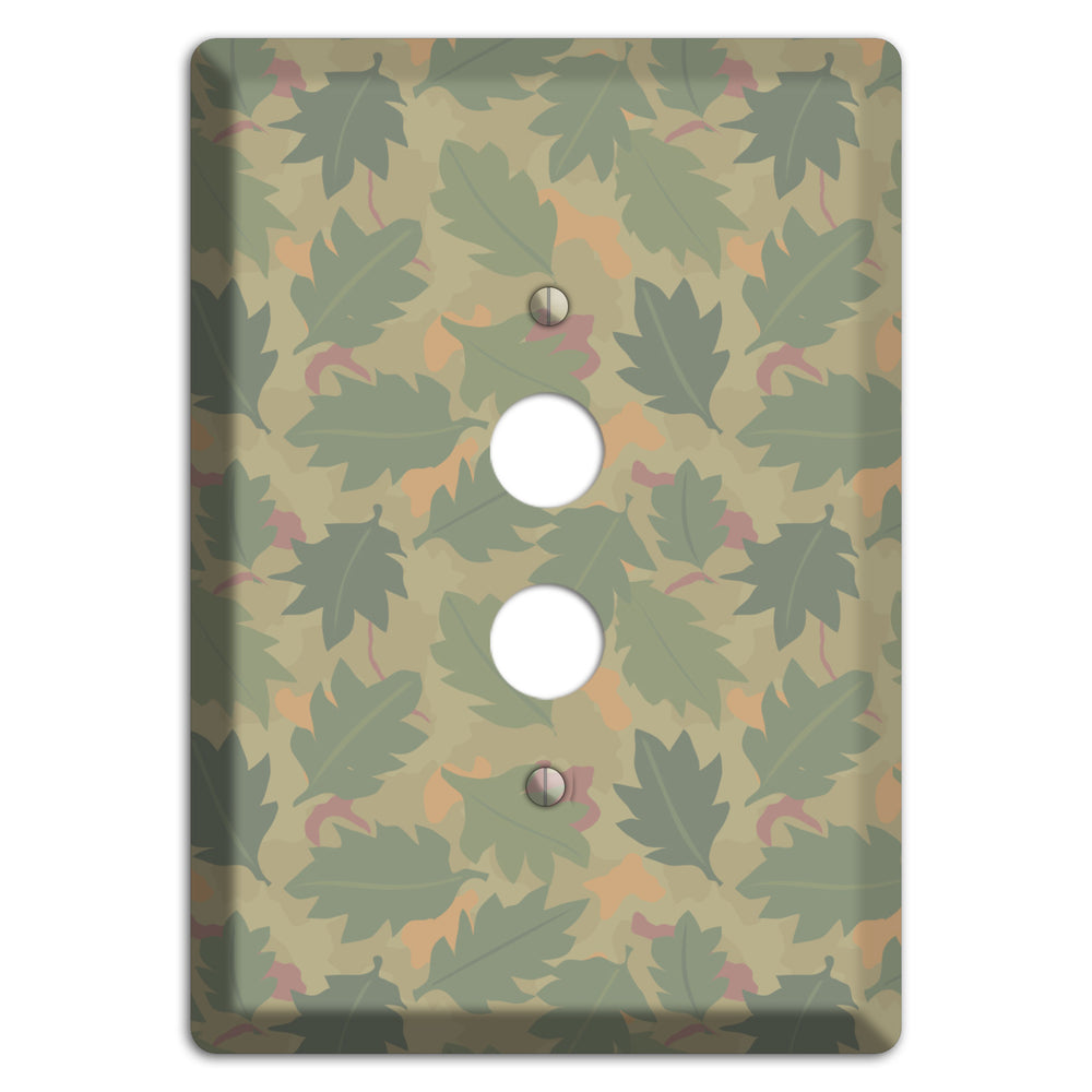 Wine Leaf Camo 1 Pushbutton Wallplate