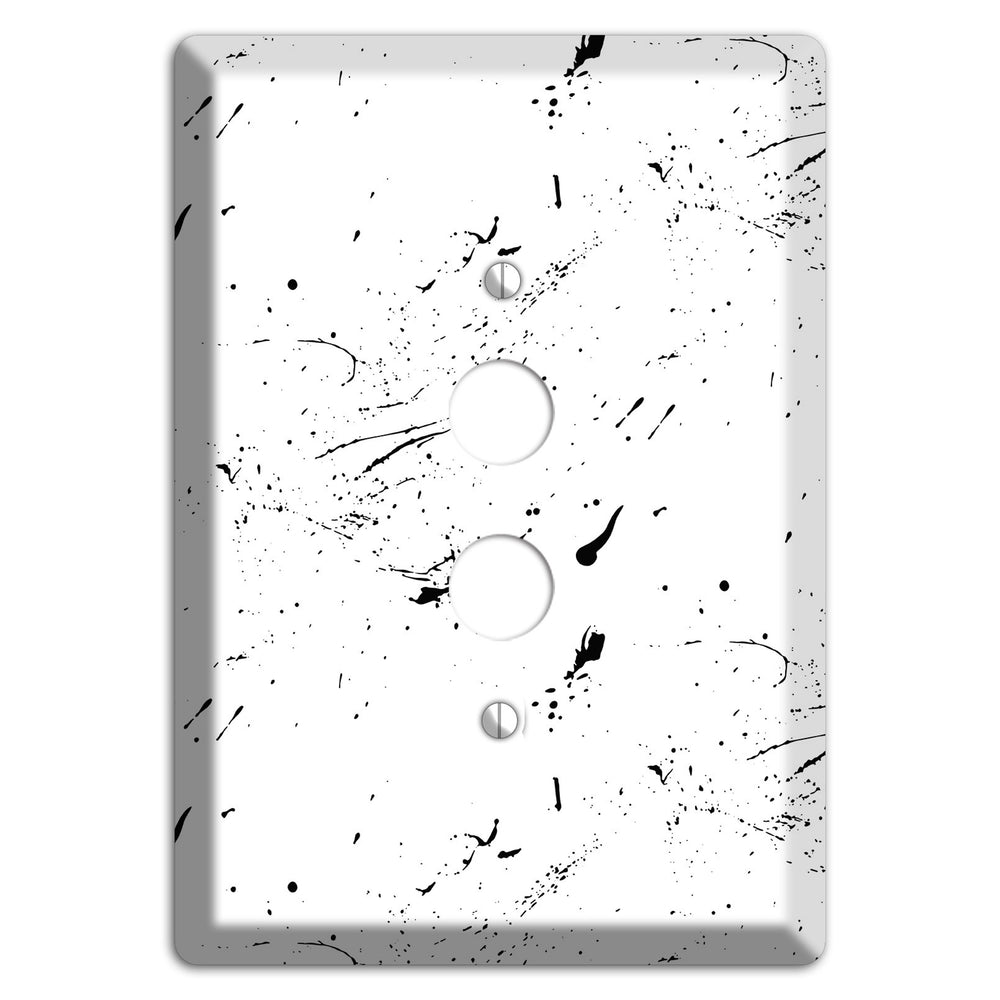 Ink Splash 1 1 Pushbutton Wallplate