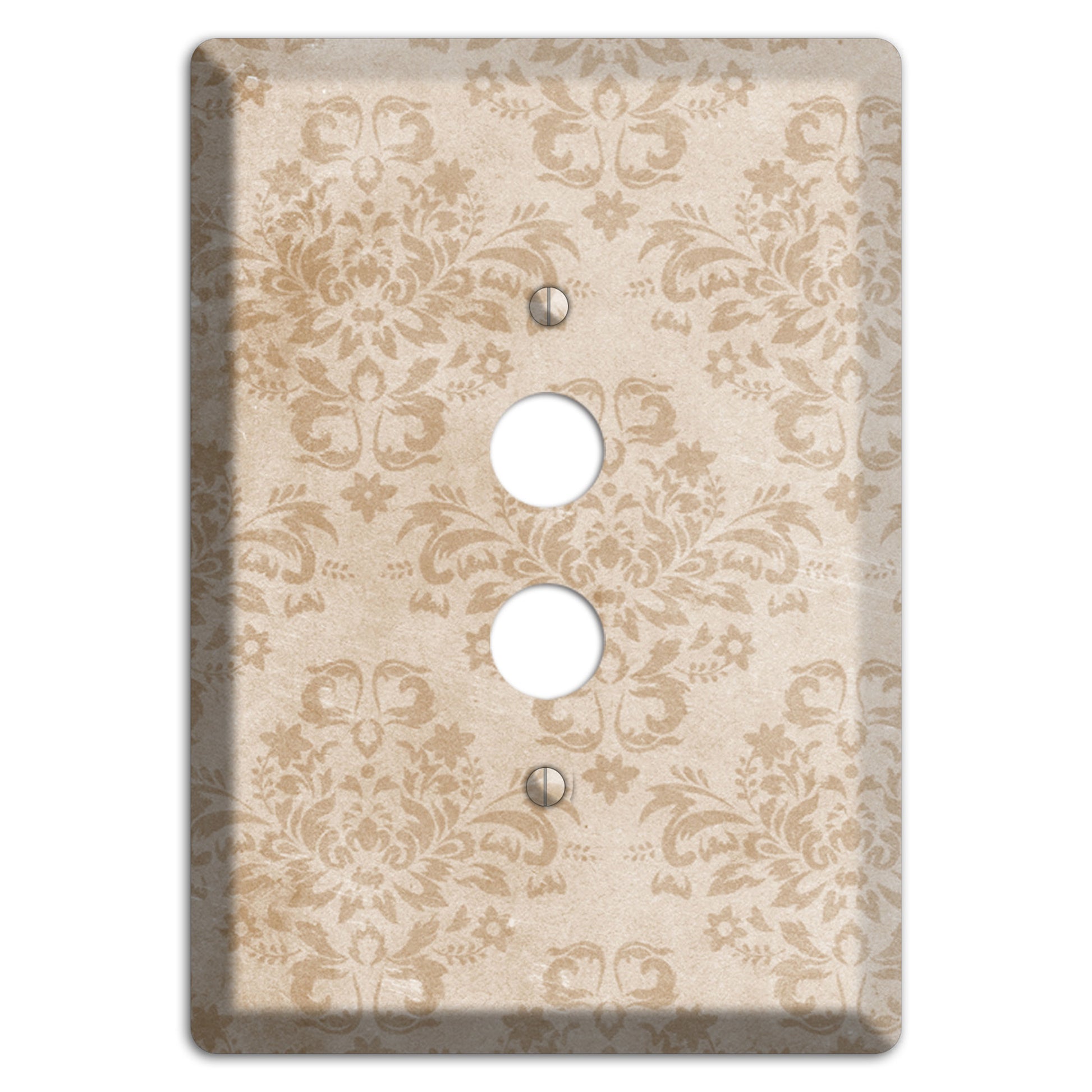 Bizarre Neutral Texture 1 Pushbutton Wallplate
