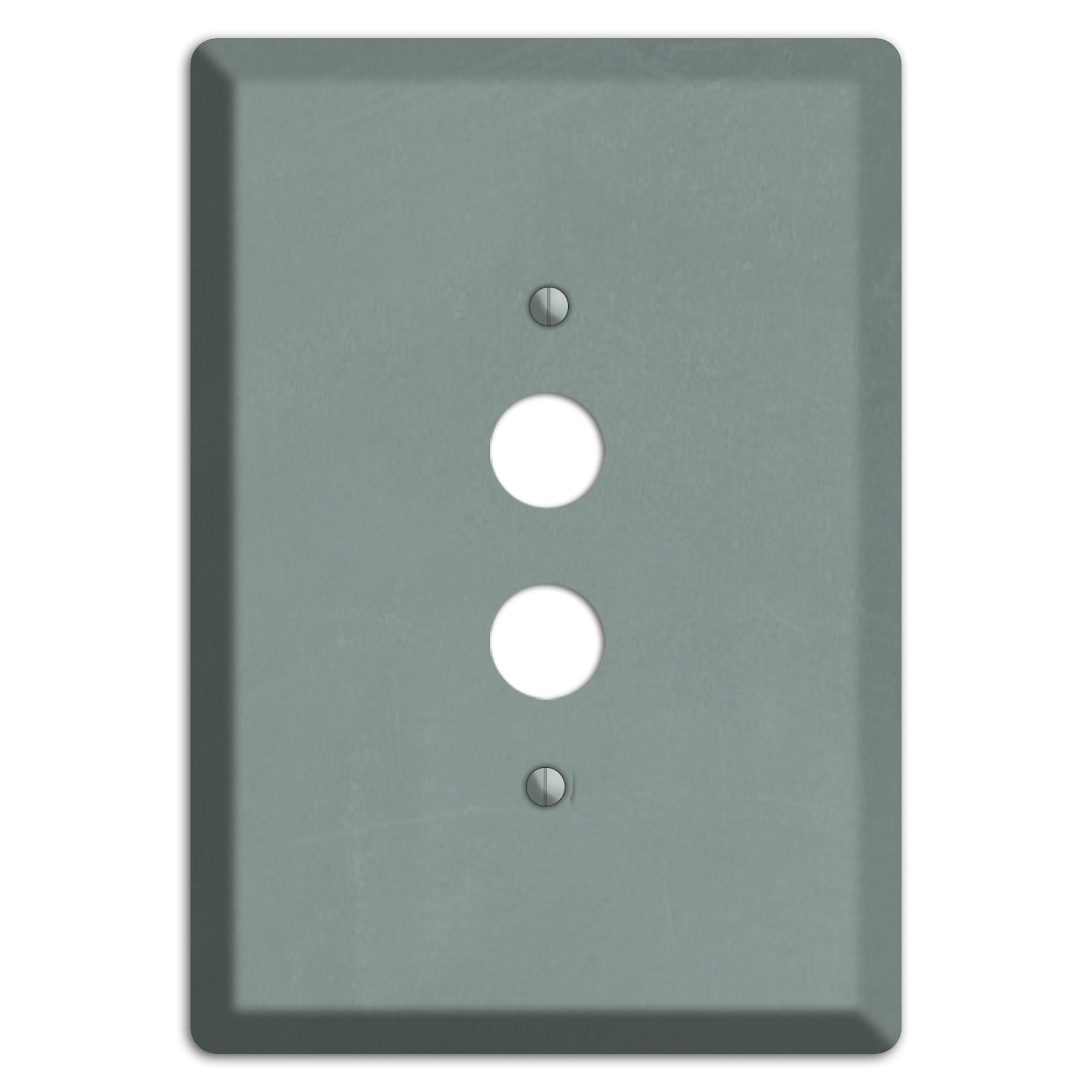 Chalk Faded Gree 1 Pushbutton Wallplate