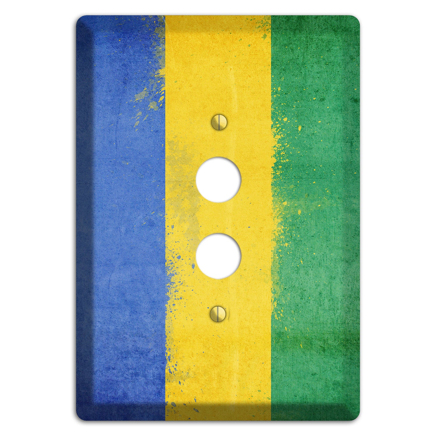 Gabon Cover Plates 1 Pushbutton Wallplate