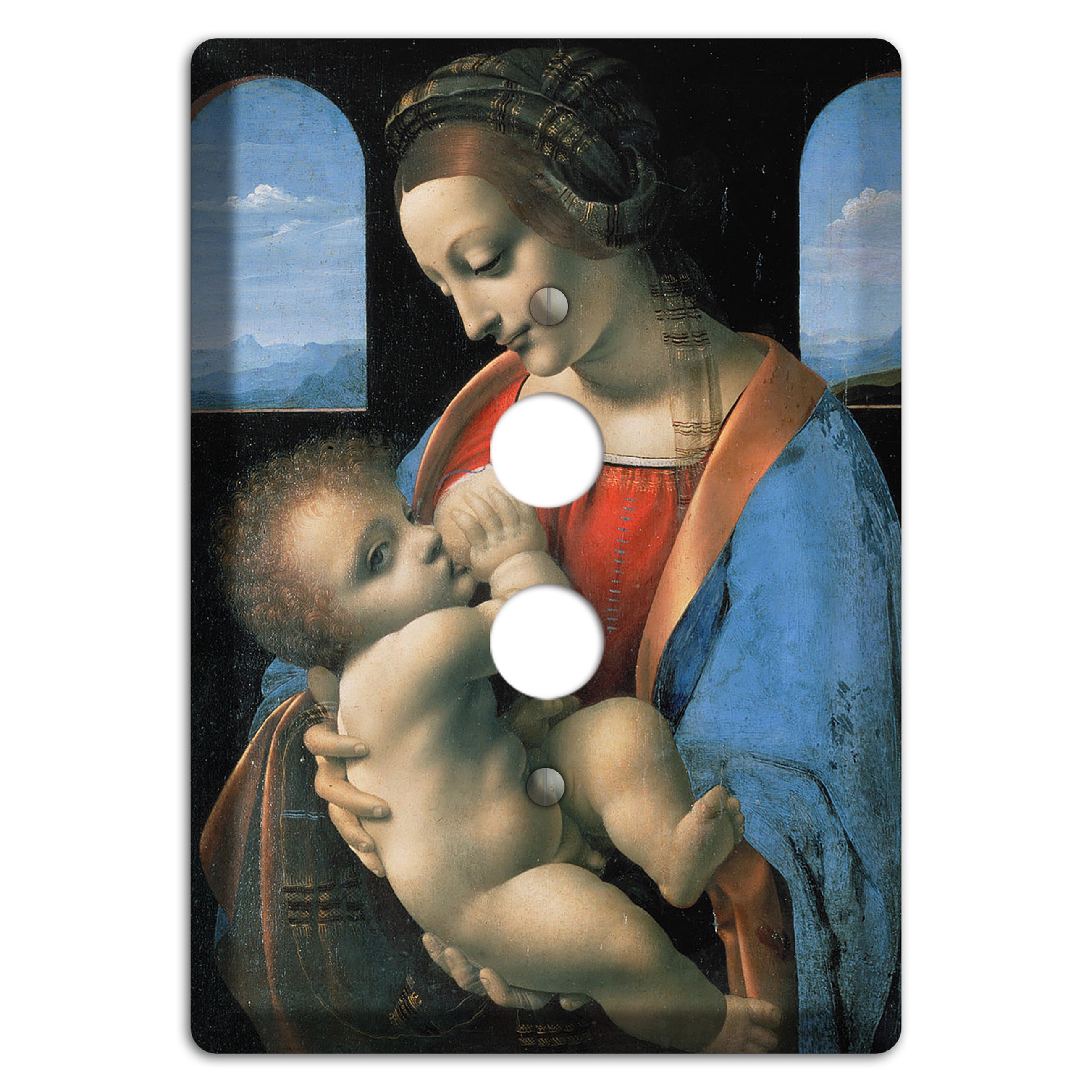 Da Vinci - Madonna Litta 1 Pushbutton Wallplate