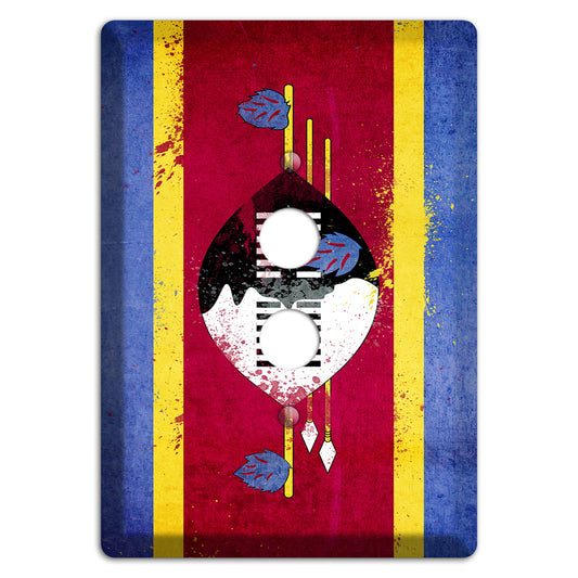 Swaziland Cover Plates 1 Pushbutton Wallplate