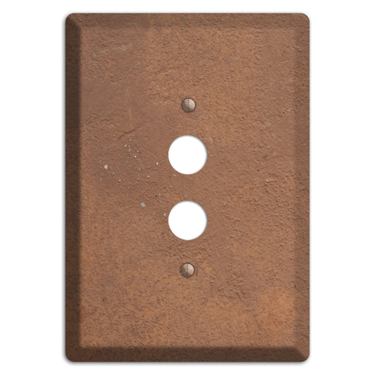 Brown Concrete 1 Pushbutton Wallplate