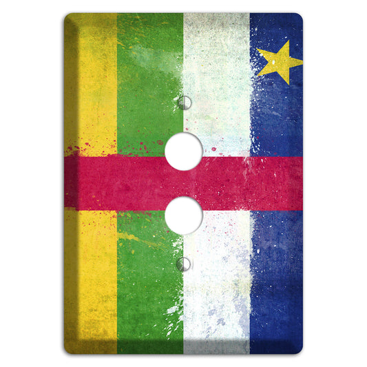 Central African Republic Cover Plates 1 Pushbutton Wallplate