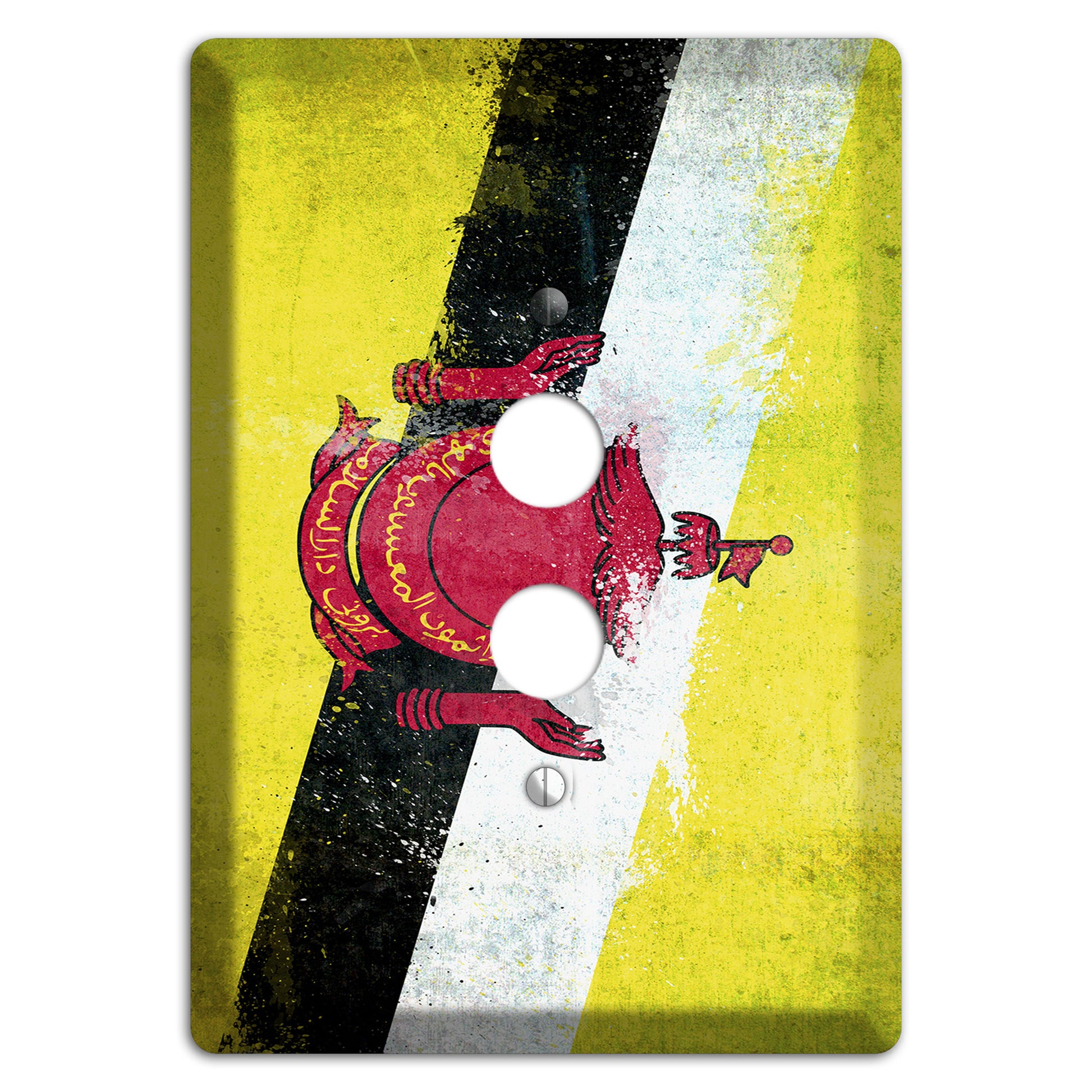 Brunei Cover Plates 1 Pushbutton Wallplate