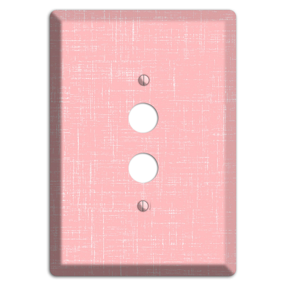Amber Soft Coral 1 Pushbutton Wallplate