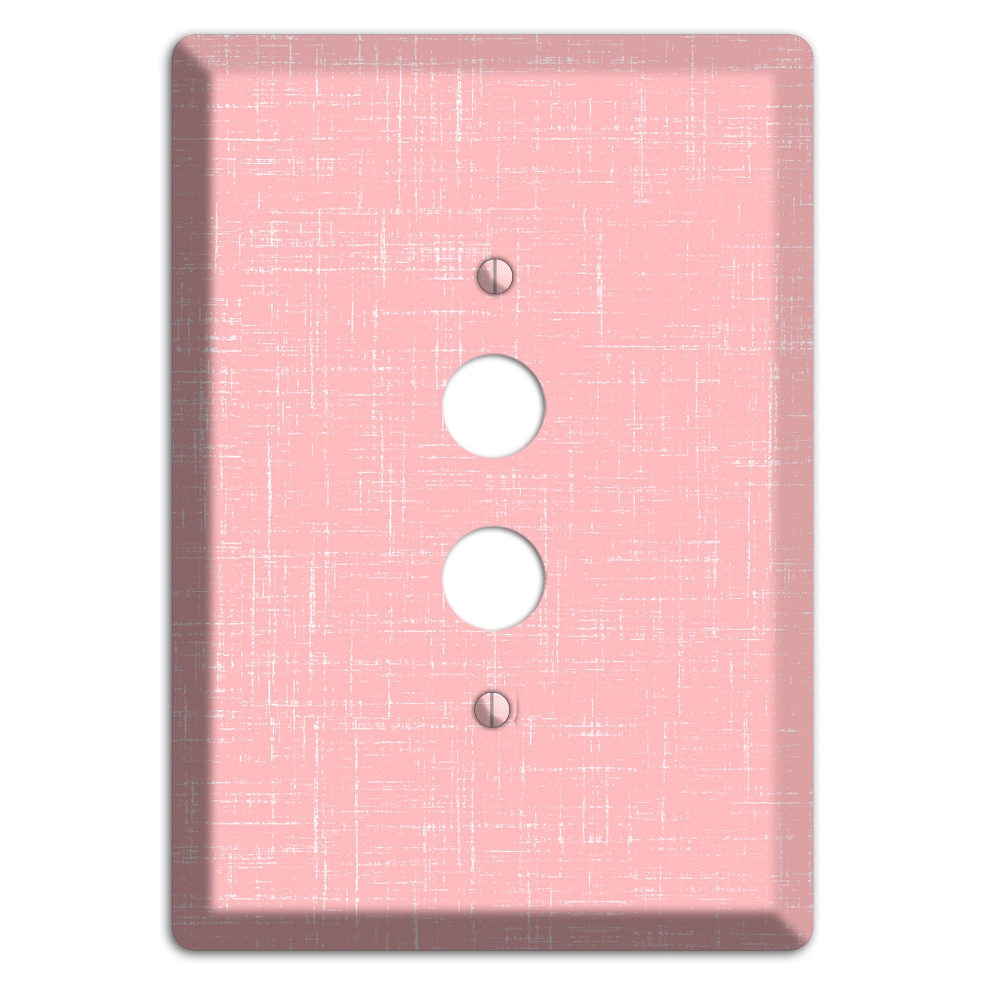 Amber Soft Coral 1 Pushbutton Wallplate