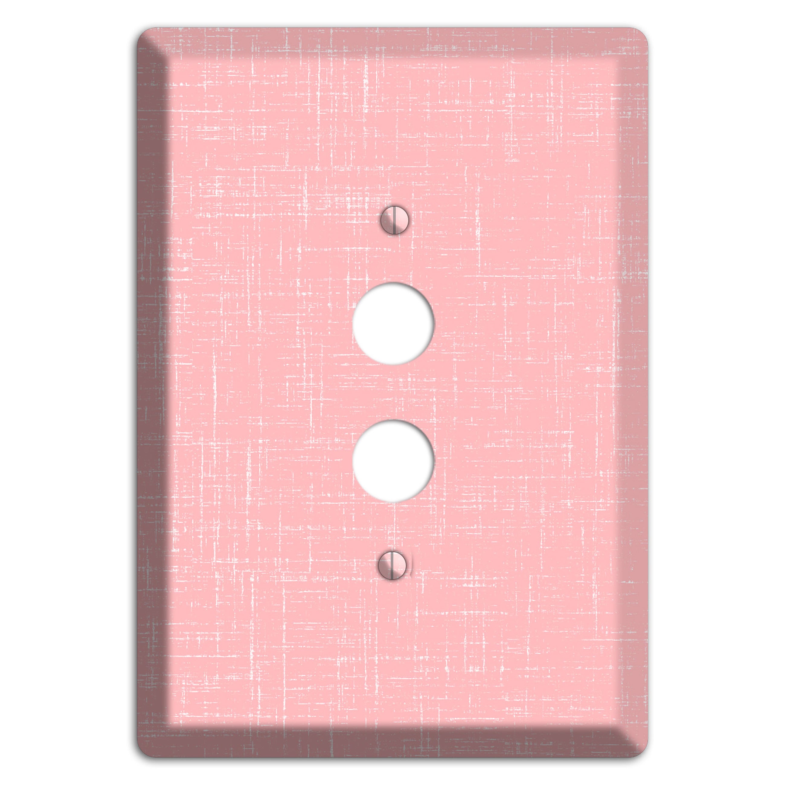 Amber Soft Coral 1 Pushbutton Wallplate