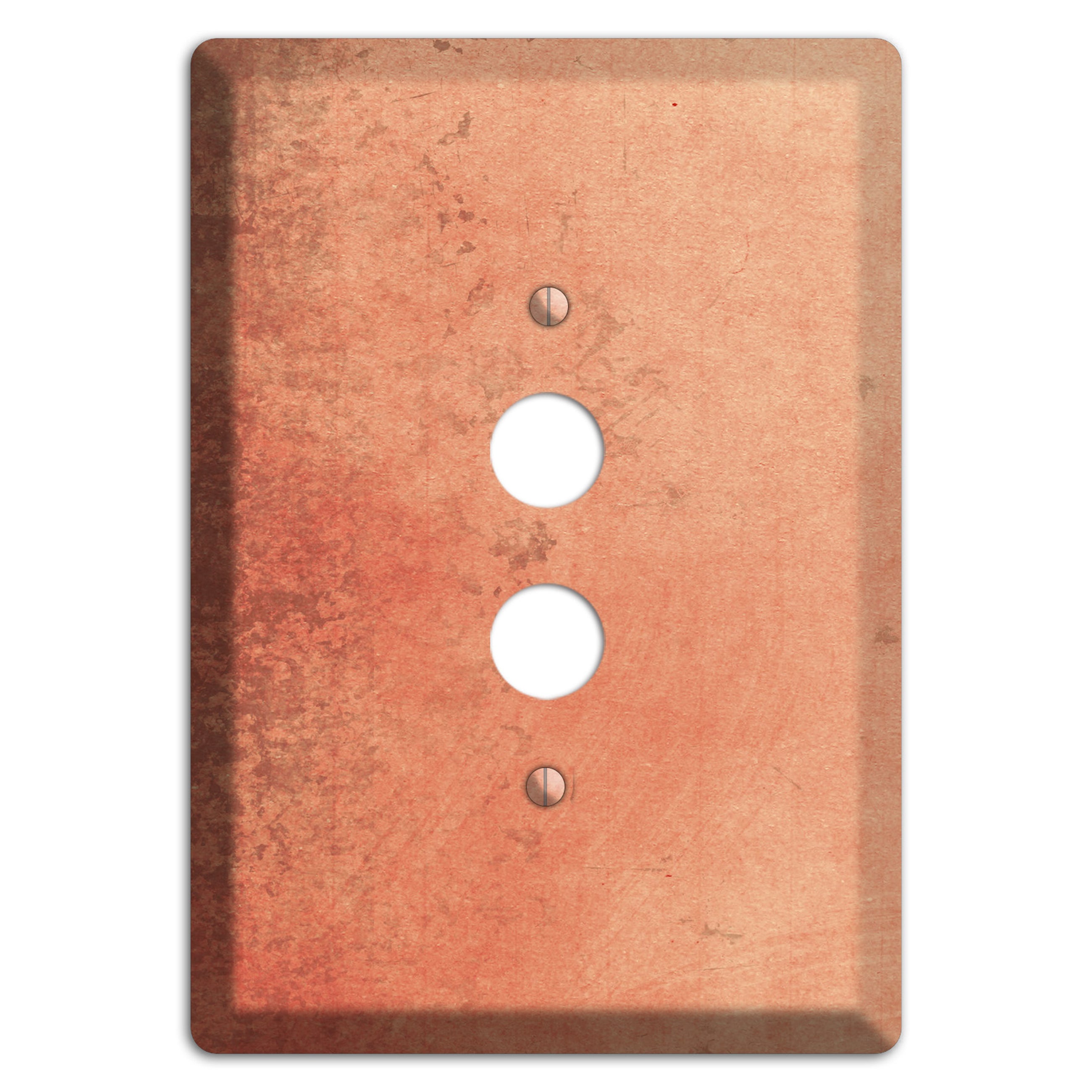 Tonys pink Vintage Grunge 1 Pushbutton Wallplate