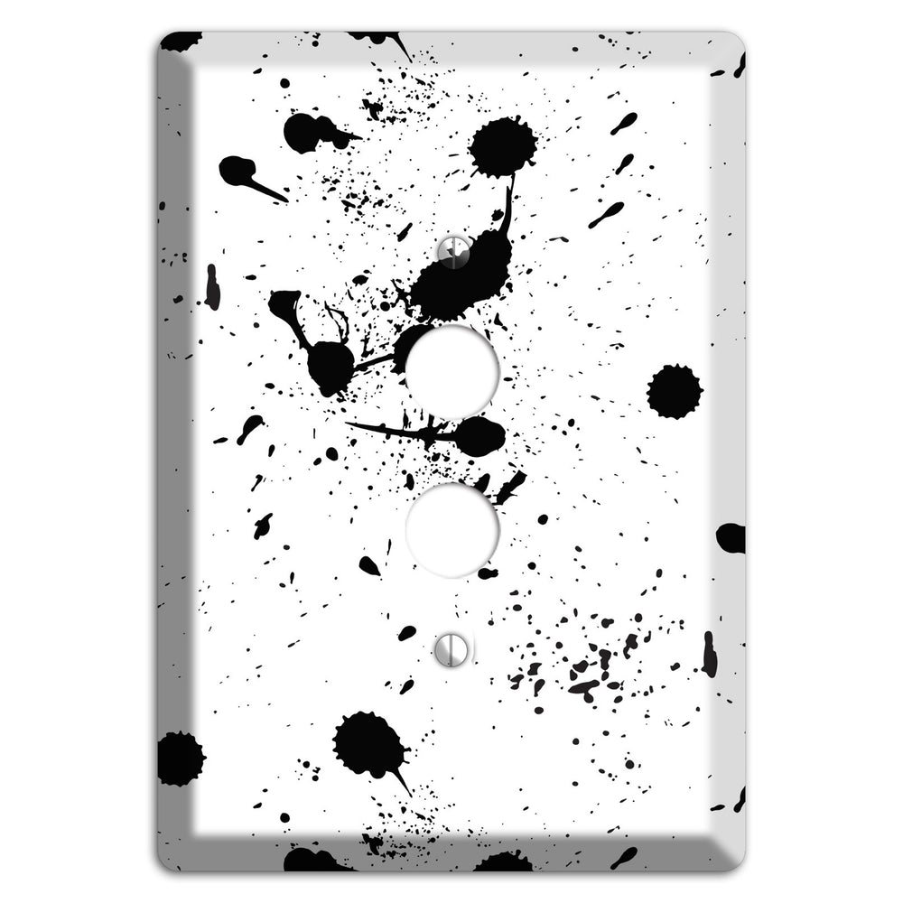 Ink Splash 3 1 Pushbutton Wallplate
