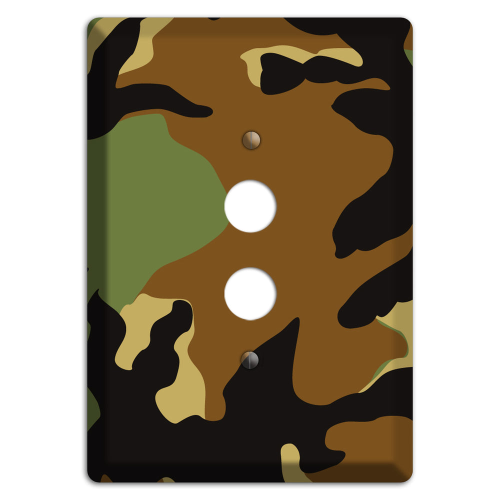 Camoflauge 1 Pushbutton Wallplate