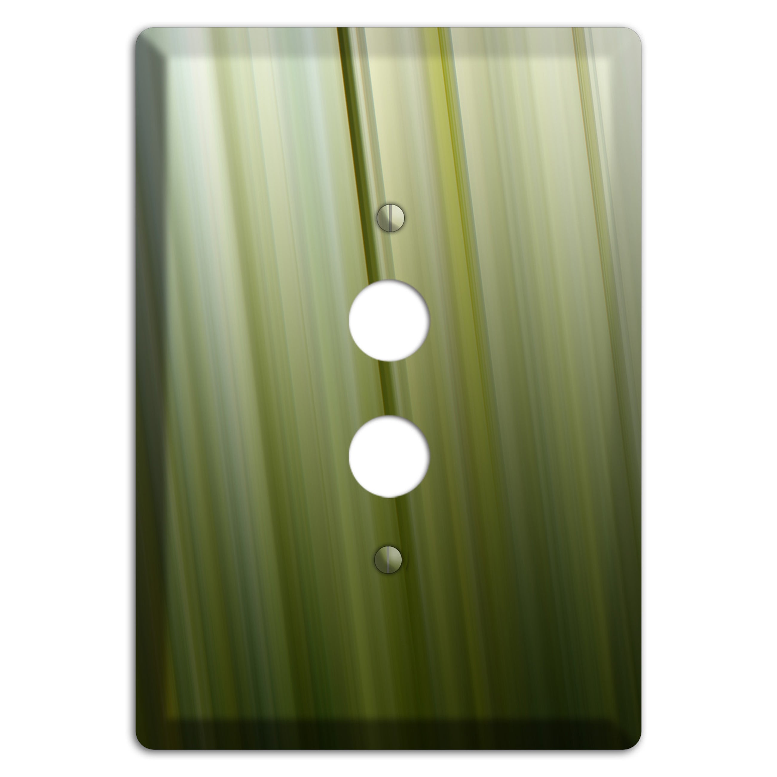 Olive Ray of Light 2 1 Pushbutton Wallplate