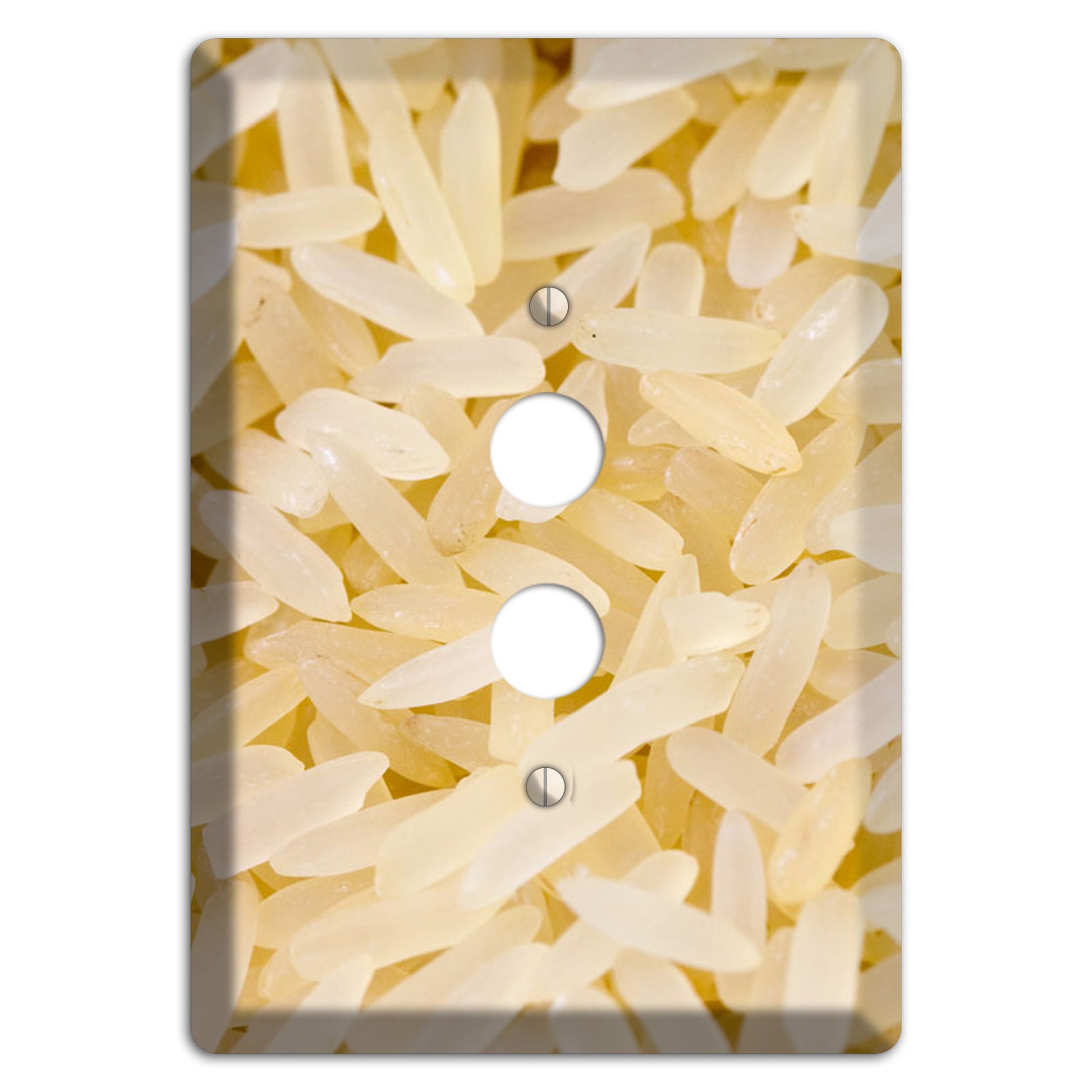 Rice 1 Pushbutton Wallplate