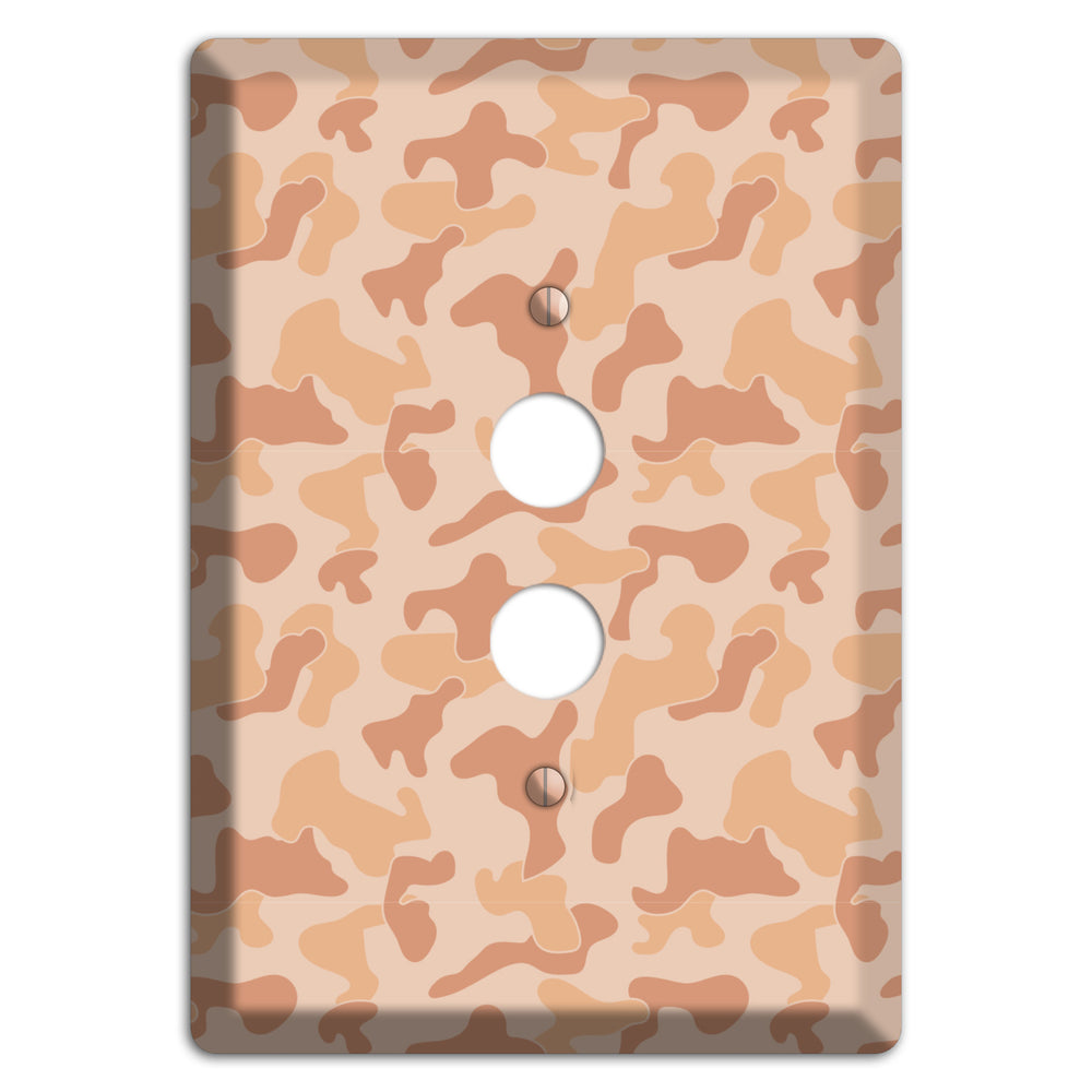 Beach Camo 1 Pushbutton Wallplate