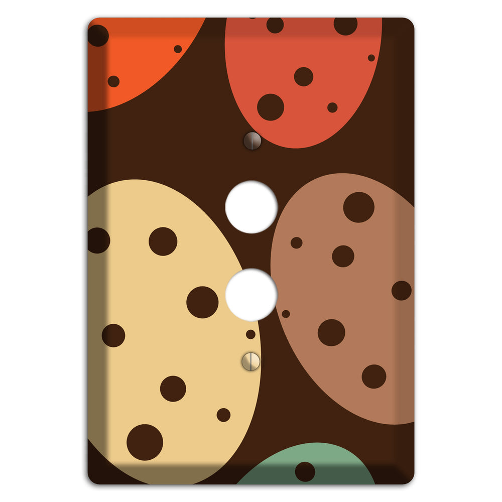 Brown Eggs 1 Pushbutton Wallplate