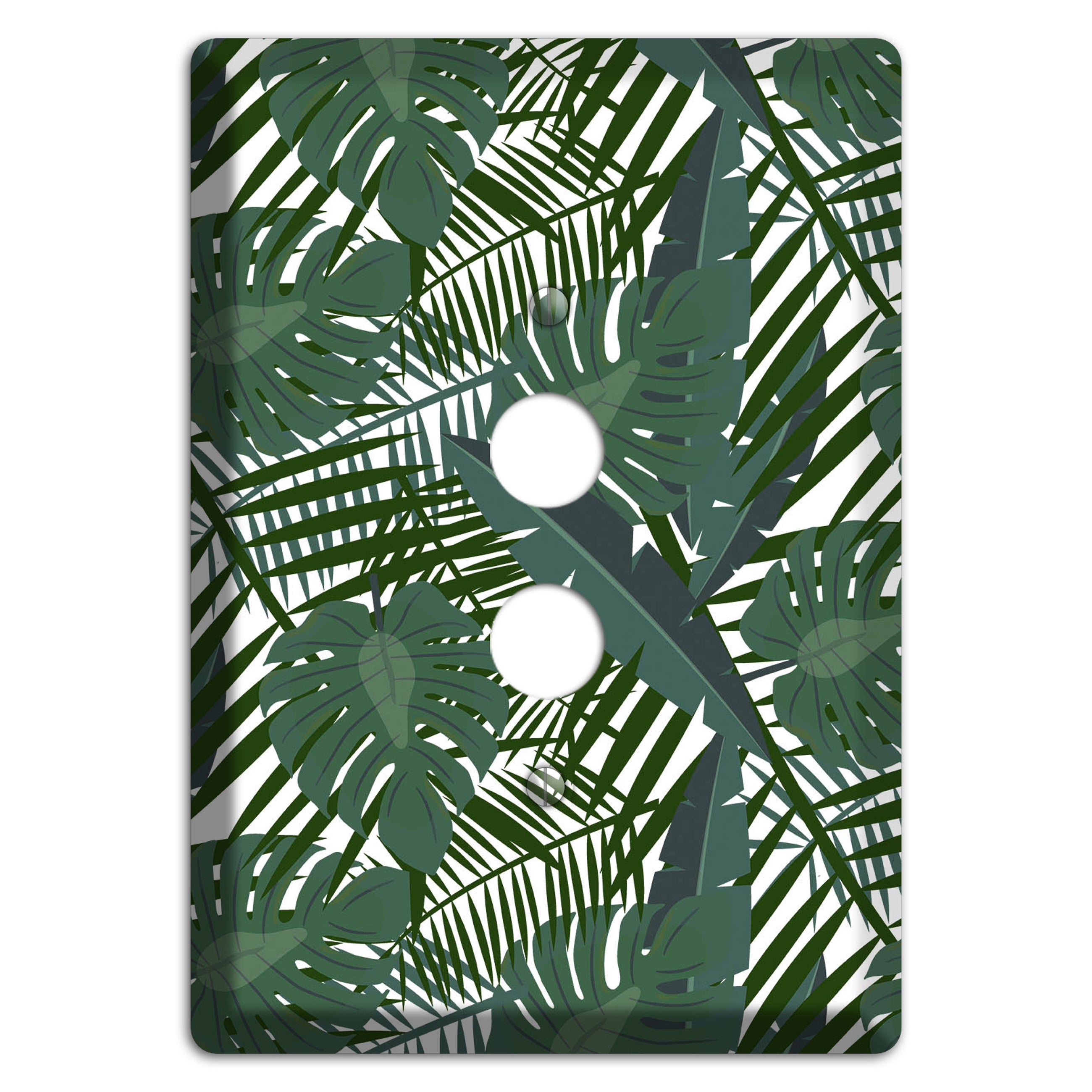 Leaves Style Q 1 Pushbutton Wallplate