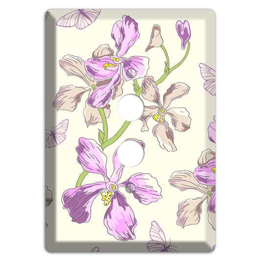 Orchid 1 Pushbutton Wallplate