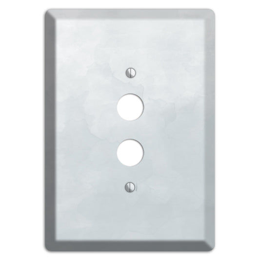 Gray Ombre 1 Pushbutton Wallplate