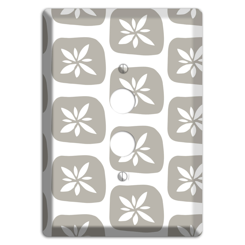 Simple Scandanavian Style GG 1 Pushbutton Wallplate