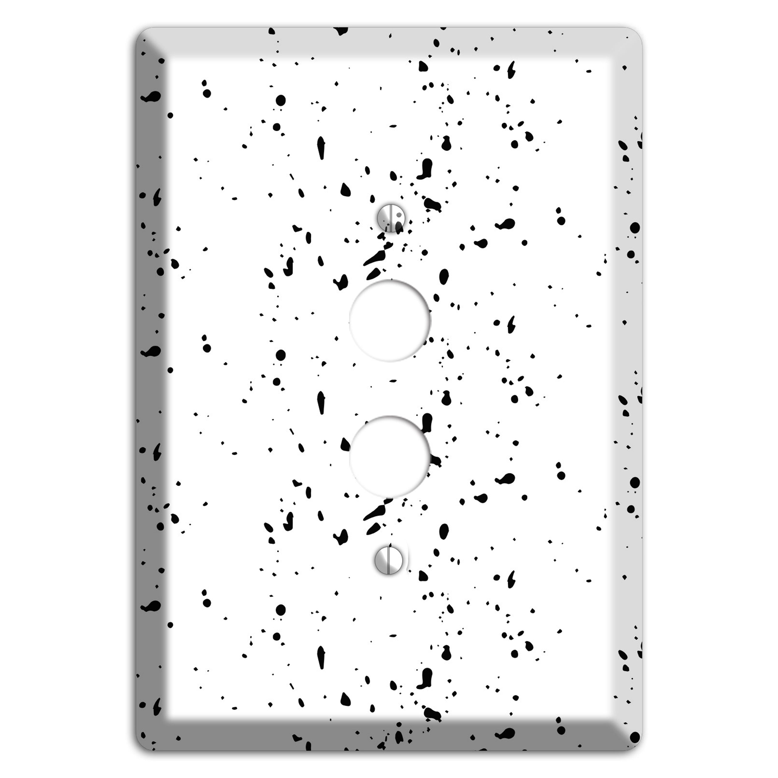 Ink Drops 2 1 Pushbutton Wallplate