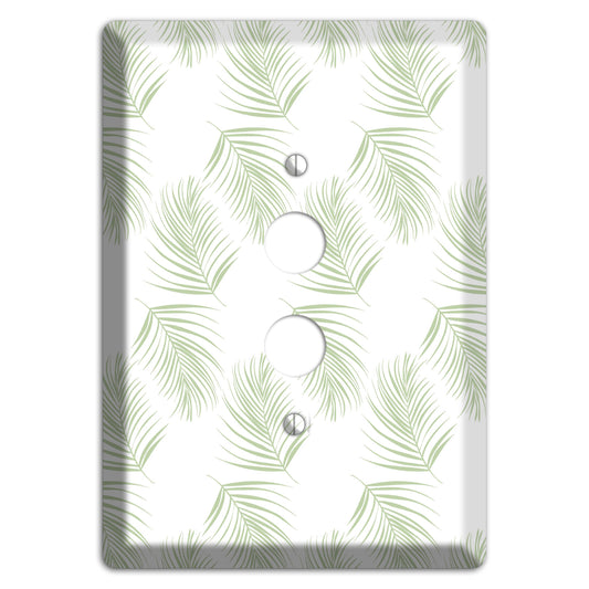 Leaves Style GG 1 Pushbutton Wallplate