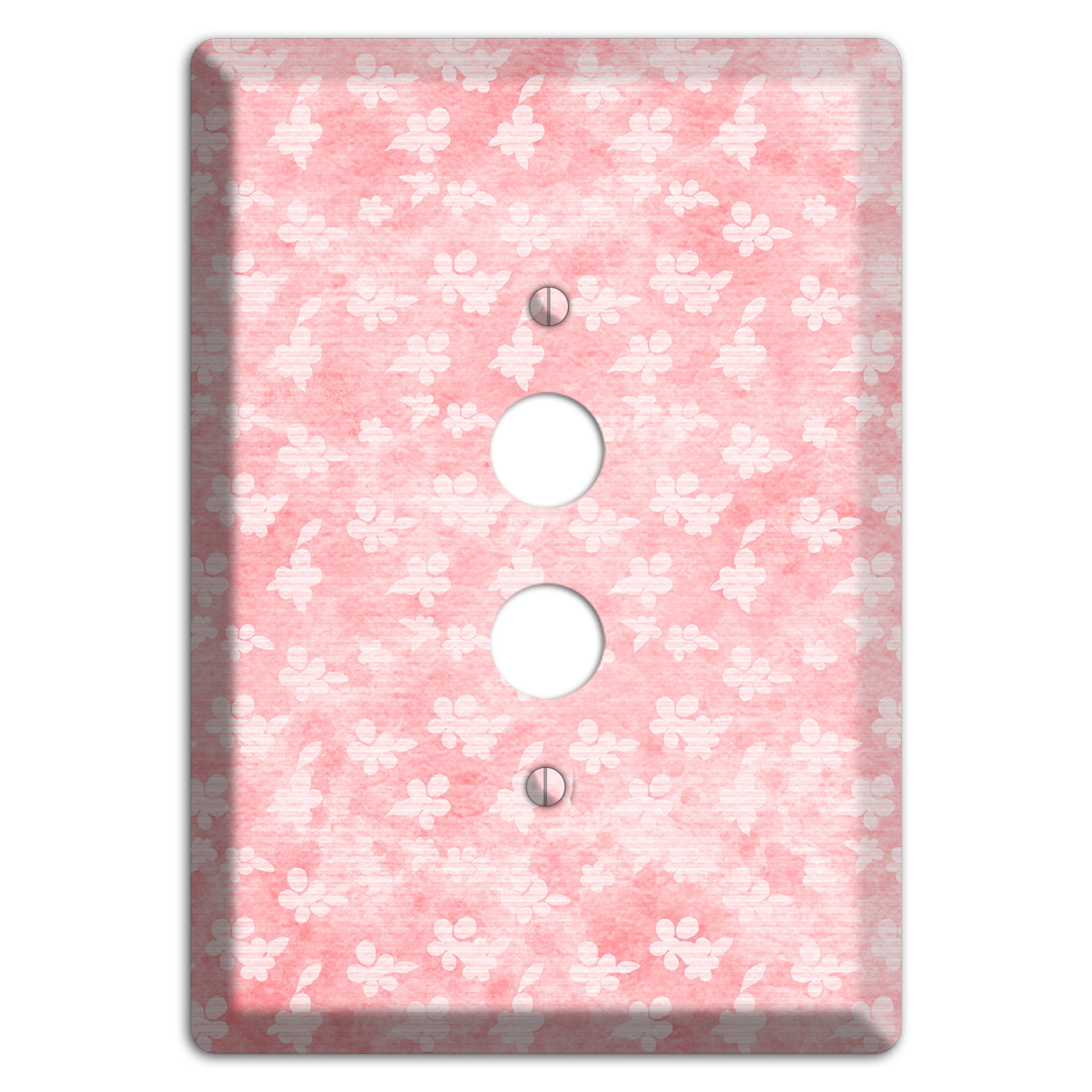 Abbey Soft Coral 1 Pushbutton Wallplate