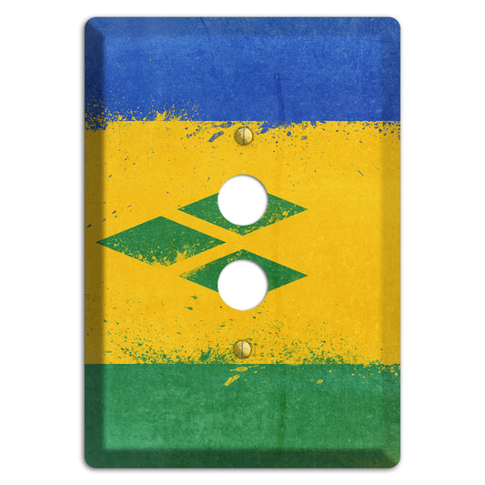 Saint Vincent and the Grenadines Cover Plates 1 Pushbutton Wallplate