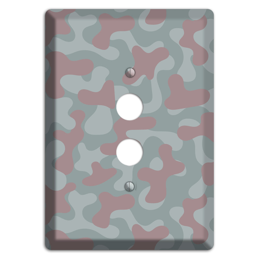 Afghanistan Blotch 1 Camo 1 Pushbutton Wallplate