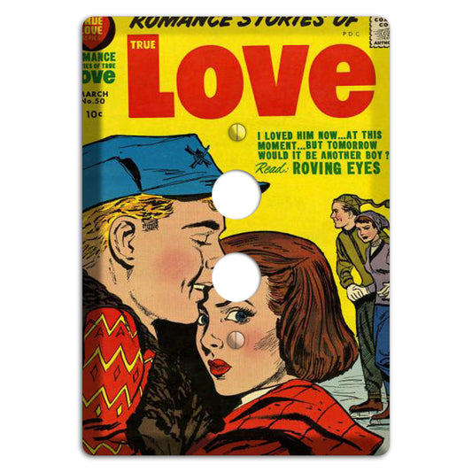 Love Vintage Comics 1 Pushbutton Wallplate